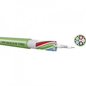 Image of MVF 3x0.62.8mm AFFRNCgreen Multi Videocable MVF FRNC 3x75 Ohm 74H602803 Kabeltronik