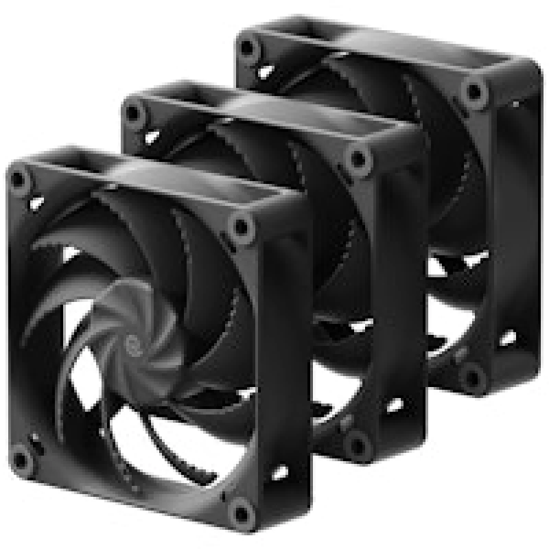 Image of HAVN H12 Black Triple PWM Fan - 120mm