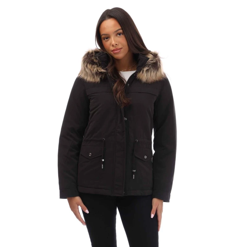Image of Only New Starline Parka Jacket - Black 8