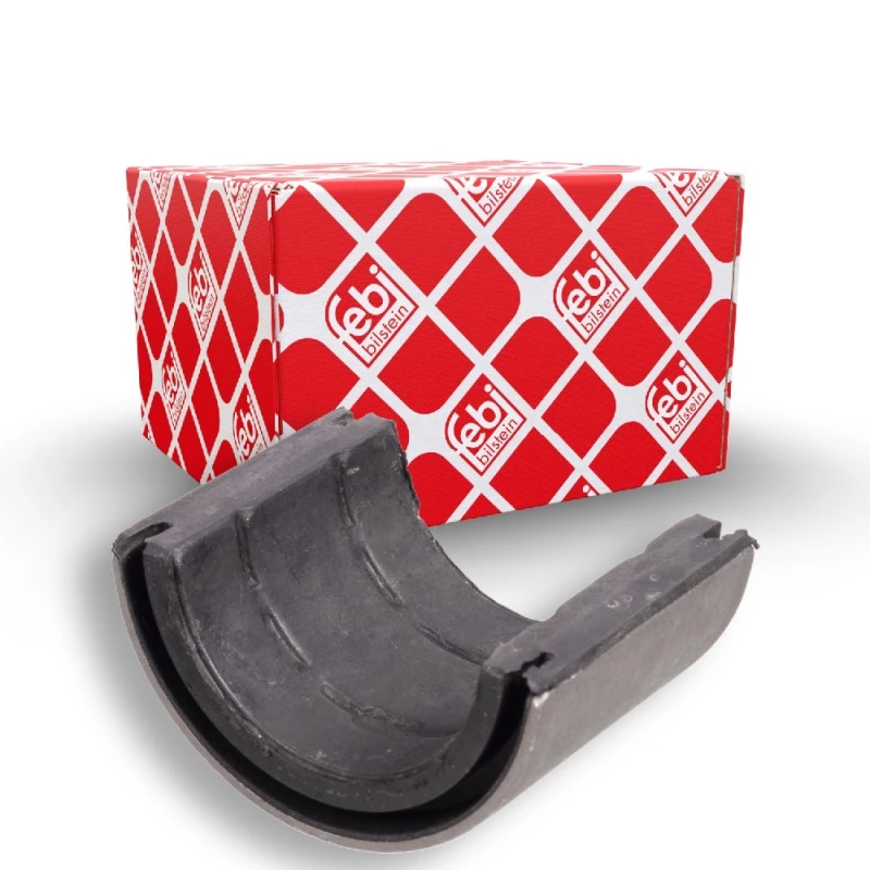 Image of FEBI BILSTEIN 10807 Stabilizer Bushes Rear Axle, Elastomer Elastomer Anti-roll Bar Bush Kit (1334)