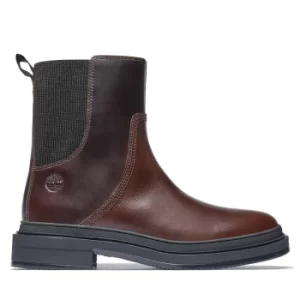 image of Timberland Lisbon Lane Chelsea Boot For Her In Dark Brown Dark Brown, Size 8