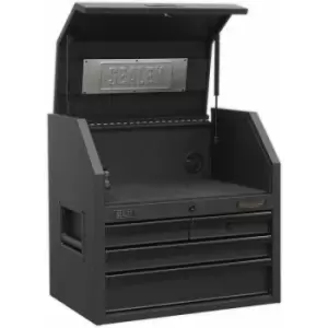 Image of 600 x 450 x 635mm 4 Drawer soft close Topchest Tool Chest Storage Cabinet Unit