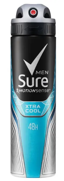 image of Sure Men Motion Sense Xtra Cool Deodorant 150ml