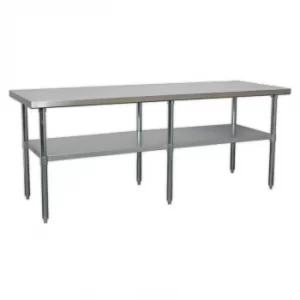 image of Stainless Steel Workbench 2.1M