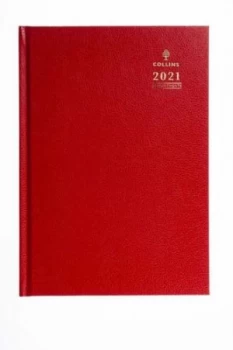 image of Collins 35 A5 Week to View 2021 Diary Red