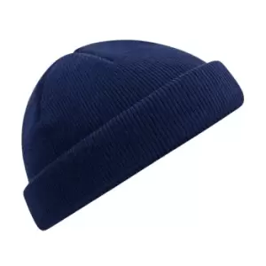 Image of Beechfield Unisex Adult Fisherman Recycled Beanie (One Size) (Oxford Navy)