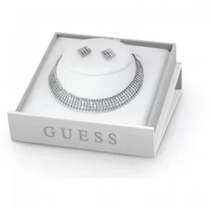 image of Ladies Guess Silver Plated Midnight Glam Box Set