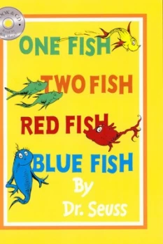 Image of One Fish Two Fish Red Fish Blue Fish by Dr Seuss Book