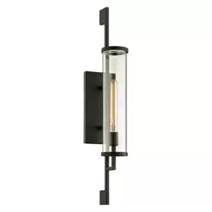 image of Park Slope 1 Light Wall Forged Iron, Glass, IP44