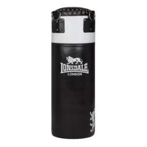 Image of Lonsdale Heavy Leather Punch Bag - Black