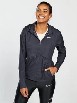 Image of Nike Running Essential Jacket Dark Grey Dark Grey Size L Women
