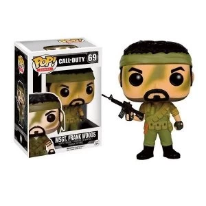 image of MSgt. Frank Woods Call of Duty Funko POP Vinyl Figure