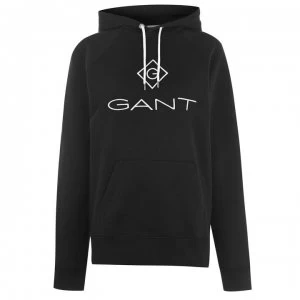 image of Gant Gant OTH Logo Hoodie - Black 005