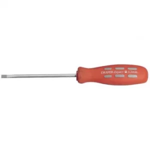 Image of Draper 100mm x 3.2mm Plain Slot Parallel Tip Mechanics Screwdriver (Sold Loose)