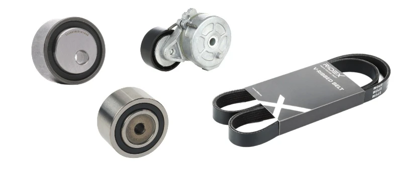 Image of RIDEX 542R1332 V-ribbed belt set V-Ribbed Belt Set (542)