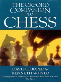 Image of The Oxford Companion to Chess by David Hooper and Kenneth Whyld Book