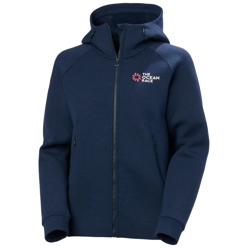 Image of Helly Hansen Womens full zip hoodie Helly Hansen The Ocean Race Bleu Female XS
