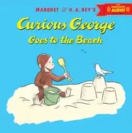 Image of curious george goes to the beach with downloadable audio