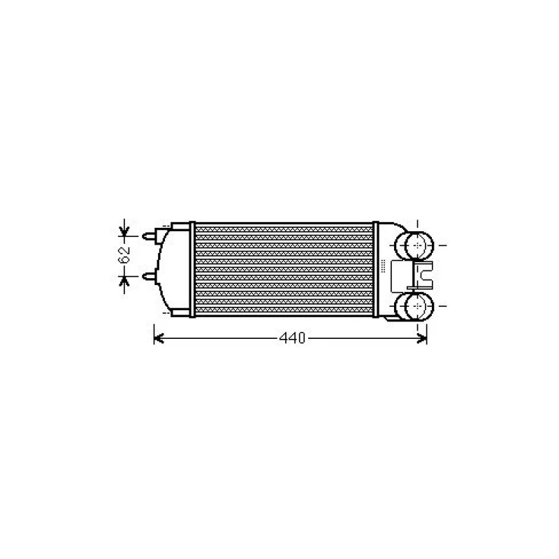Image of Intercooler DIEDERICHS DCA1084