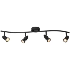 image of Lucide Lighting - Lucide caro - Ceiling Spotlight Bar - 4xGU10 - Black