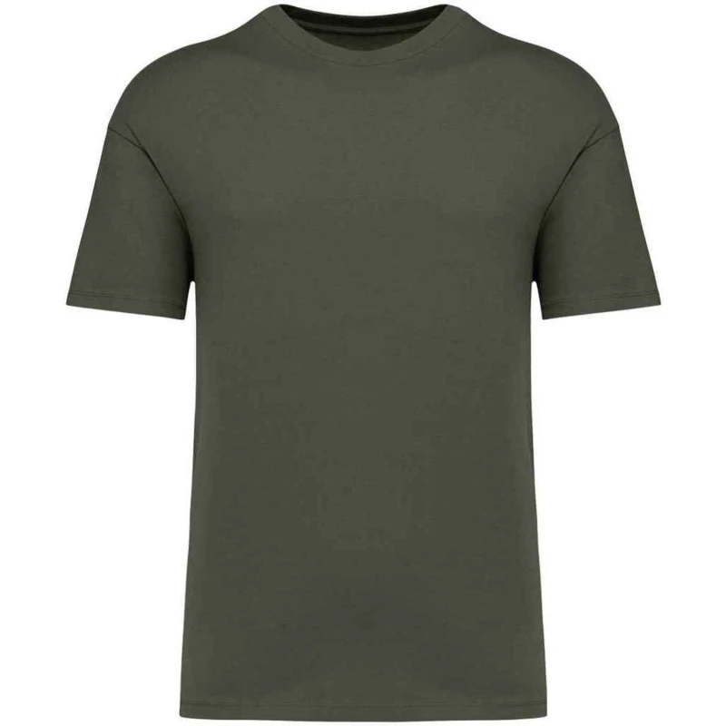 Image of Native Spirit Mens Oversized T-Shirt in Green Size: 2XS Green Male 2XS