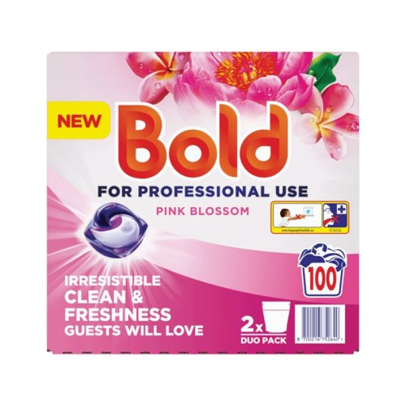 Image of Bold Bold Professional Liquid Pods 100 Pods Pink Blossom C010426 C010426