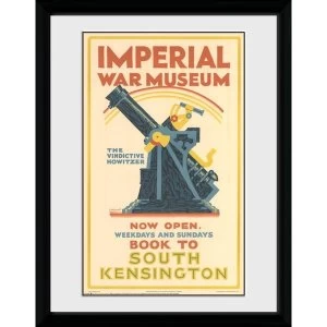 Image of Transport For London Iwm Howitzer 12" x 16" Framed Collector Print