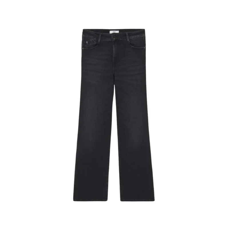 Image of Le Temps des cerises Womens jeans Le Temps des cerises Pulp High 24C Basic Noir Female 32