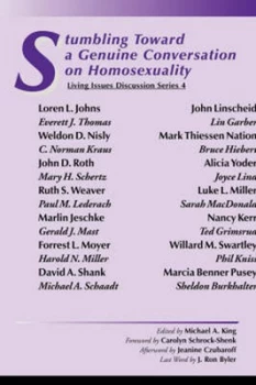 Image of Stumbling toward a Genuine Conversation on Homosexuality by Michael a King Book