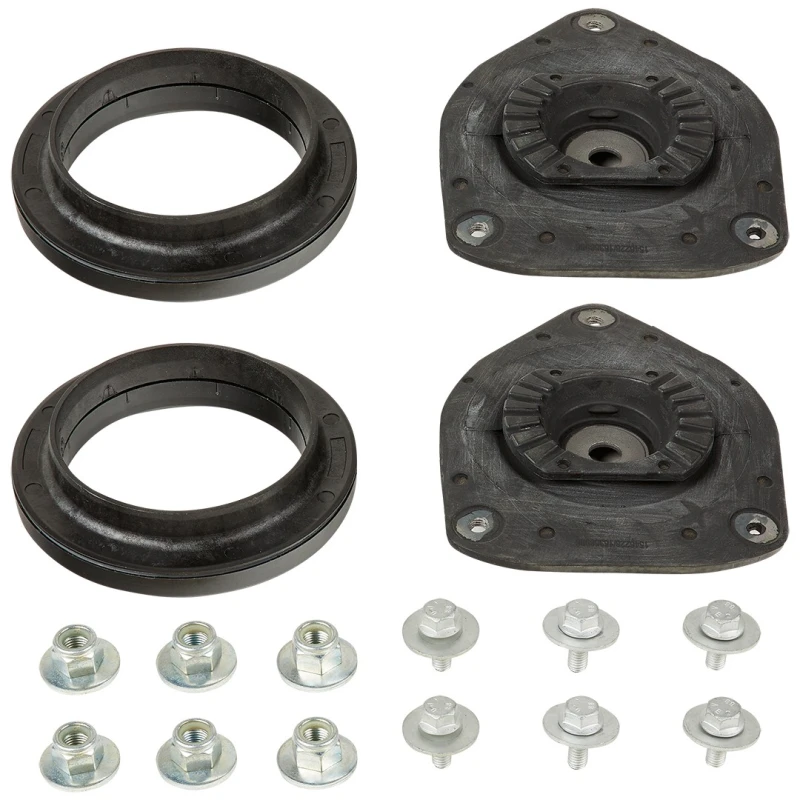 Image of RIDEX 1180S0479 Top strut mount Front Axle, with bearing(s) Suspension Strut Support Bearing (1180)