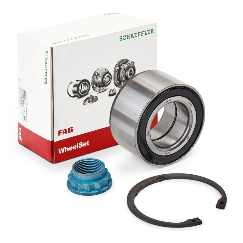 Image of FAG 713 6493 20 Wheel bearing kit Photo corresponds to scope of supply Wheel Bearing Kit (654)