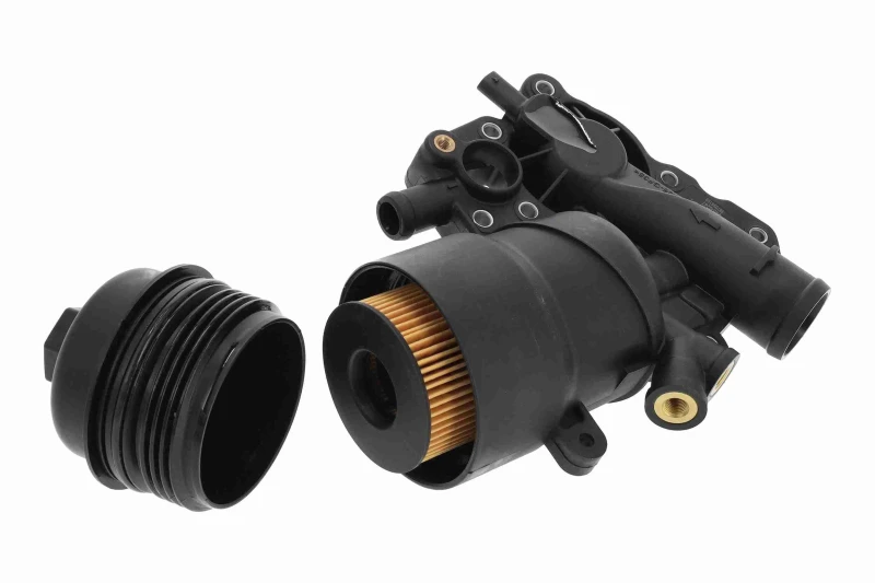 Image of VAICO Oil filter housing VAICO V45-0247