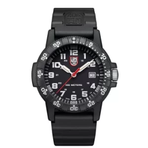 image of Luminox Leatherback SEA Turtle Giant Black Rubber Strap Mens Watch XS.0321.L