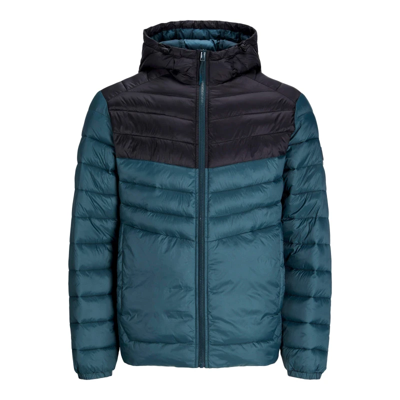 Image of Jack and Jones Mens Sprint Insulated Medium Puffer Jacket Magical Forest male S