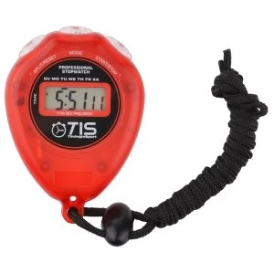 image of TIS Pro 018 Stopwatch - Red