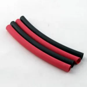 image of Fastrax 6.4Mm X 10Cm Heatshrink Red/Black (4)