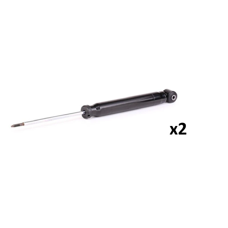 Image of RIDEX 854S19339 Shock absorber Rear Axle, Gas Pressure, Twin-Tube, Telescopic Shock Absorber, Top pin, without accessories Shock Absorber (854)