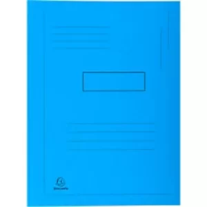 Image of Forever 2 Flap Folder A4, Bright Blue, Pack of 50