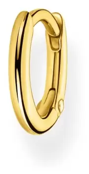 image of Thomas Sabo CR660-413-39 18k Yellow Gold Single Hoop Earring Jewellery