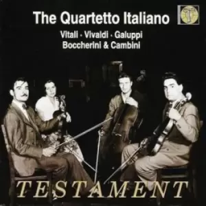 image of Various Composers - Capriccio/sonata/string Quartet (Quartetto Italiano) CD Album - Used