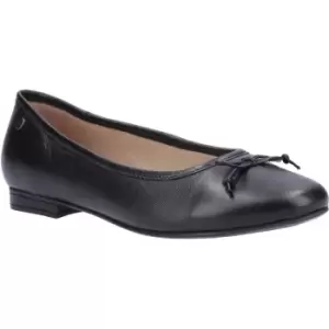 Image of Hush Puppies Womens Naomi Leather Slip On Ballet Shoes UK Size 5 (EU 38)