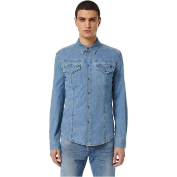 Diesel Westy Denim Shirt - Blue