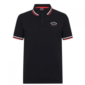 Paul And Shark Sport Paul & Shark Sport Tip Polo - Black 011