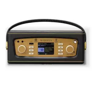 image of Roberts ISTREAML Revival Smart DAB FM Radio with Alexa in Black