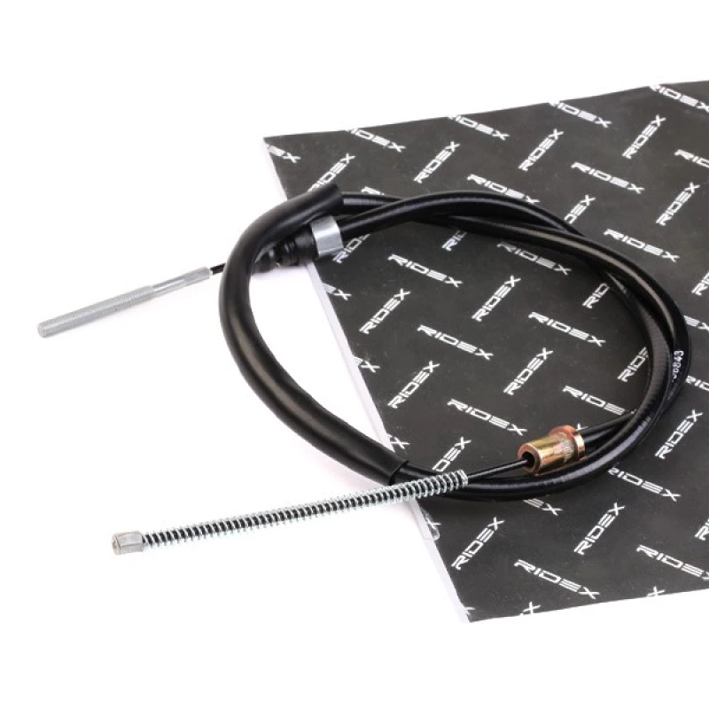 Image of RIDEX 124C0046 Brake Cable Left Rear, 1063 / 770mm Cable,parking brake (124)