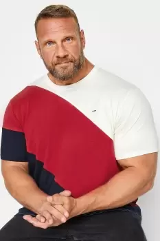 Image of Diagonal Stripe T-Shirt