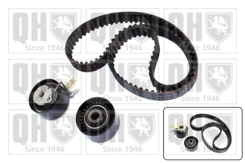 Image of QUINTON HAZELL Timing belt kit QUINTON HAZELL QBK763