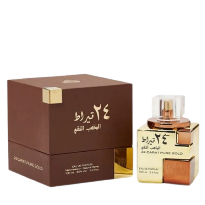 Image of Lattafa 24 Carat Pure Gold Eau de Parfum a 100ml LAT-63998