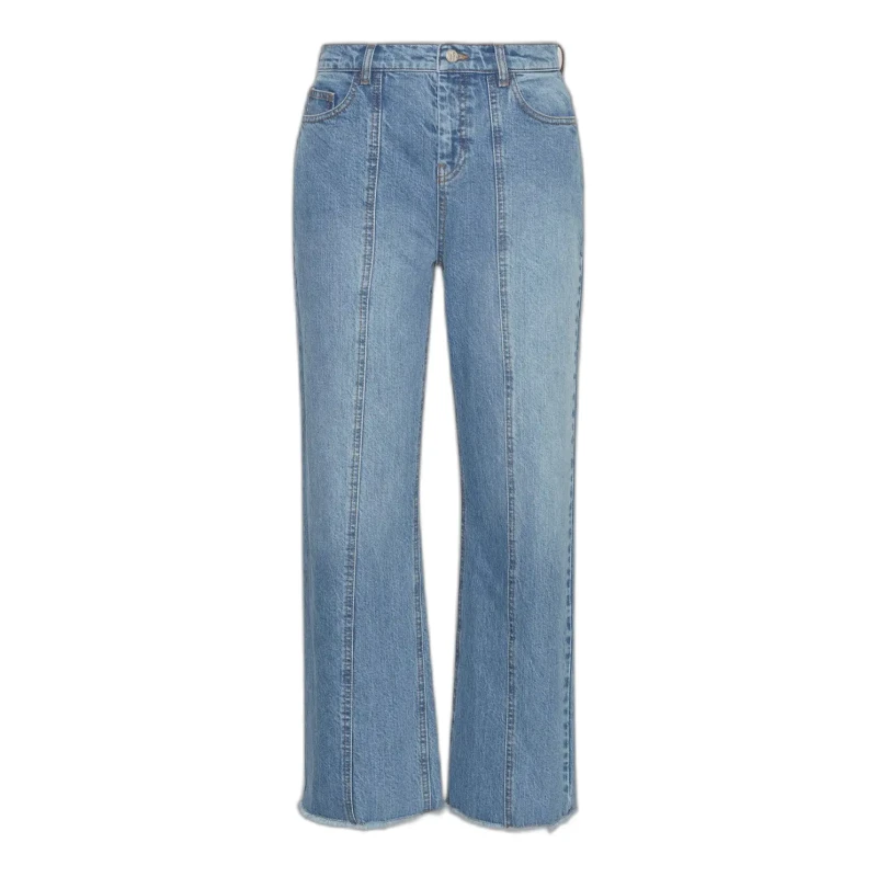 Image of moss copenhagen Womens high-waisted jeans Moss Copenhagen Eli Ada Bleu Female XS
