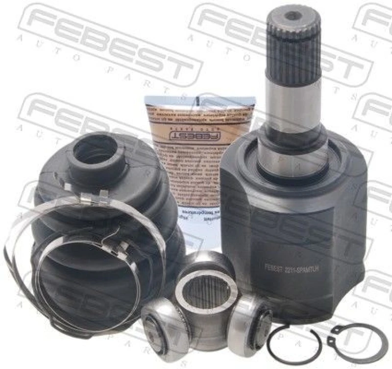 Image of FEBEST 2211-SPAMTLH CV Joint Front Axle Left Joint Kit,drive shaft (5)
